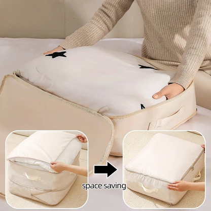 Garduru STORAGE BAG – Kompressionstasche für Kleidung & Bettdecken mit Reißverschluss & Tragegriff