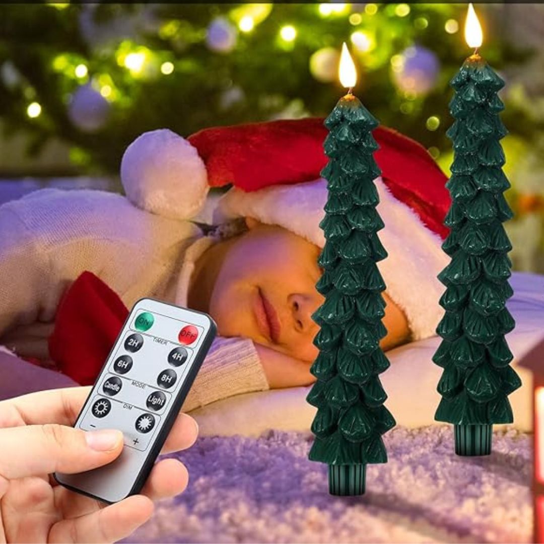 Urlaubs Glanz LED Kerzenlichter