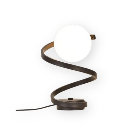 Elegante Tischlampe mit LED-Beleuchtung | GlassLuxe