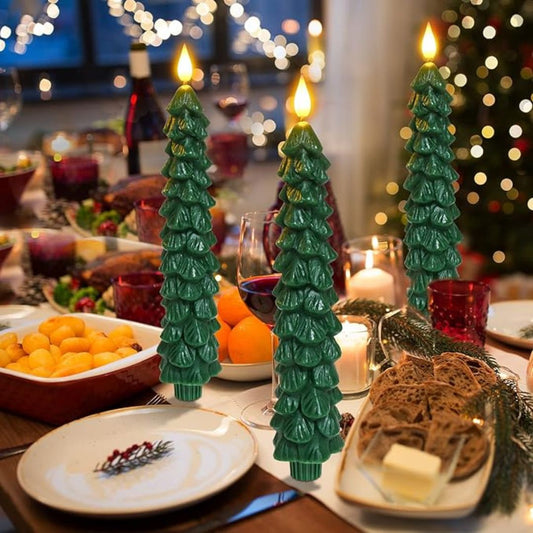 Urlaubs Glanz LED Kerzenlichter