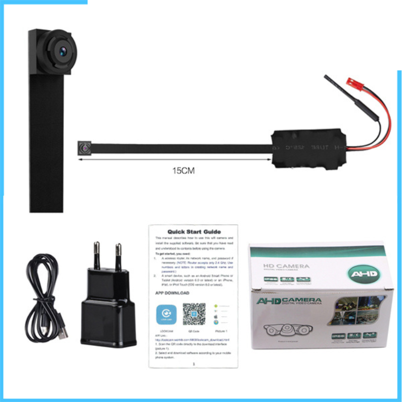 Versteckte 4K Videoaufnahmegerät für Sicherheit | SecureView