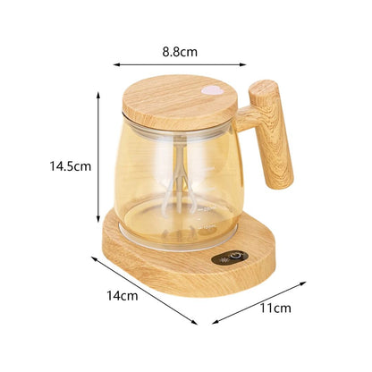 2in1 Mixer Tasse aus Holz