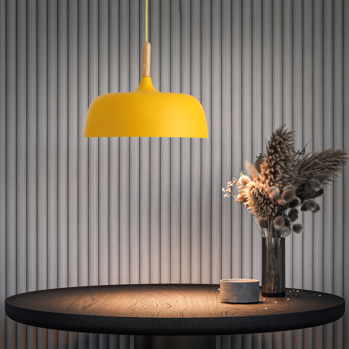 Pendelleuchte Moderne LED Schwarze Deckenlampe