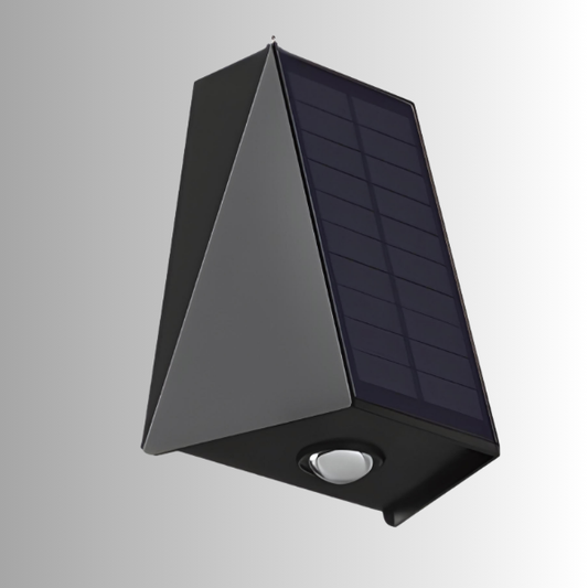 Solar LED Wandlampe – Nachhaltige und wasserdichte Außenbeleuchtung für Garten und Terrasse