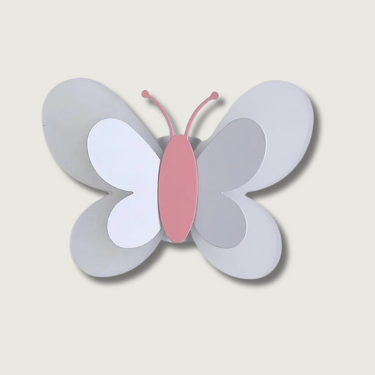 Schmetterlingsförmige Wandleuchte für Kinder | ButterflyGlow