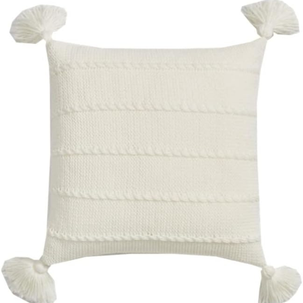 Nordic Strickfransen Kissen