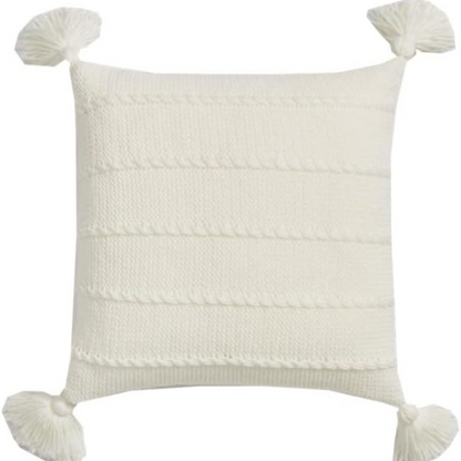 Nordic Strickfransen Kissen