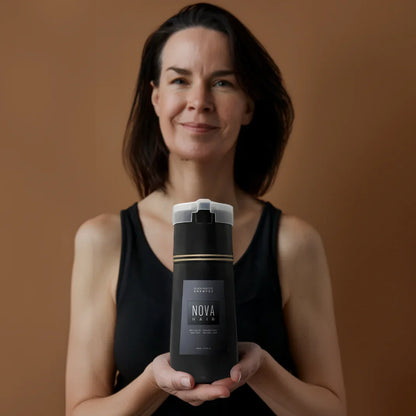 Shampooing Colorant NovaHair Color+ – Langanhaltende Abdeckung ohne Ammoniak, einfache Anwendung, 5 Farbnuancen verfügbar