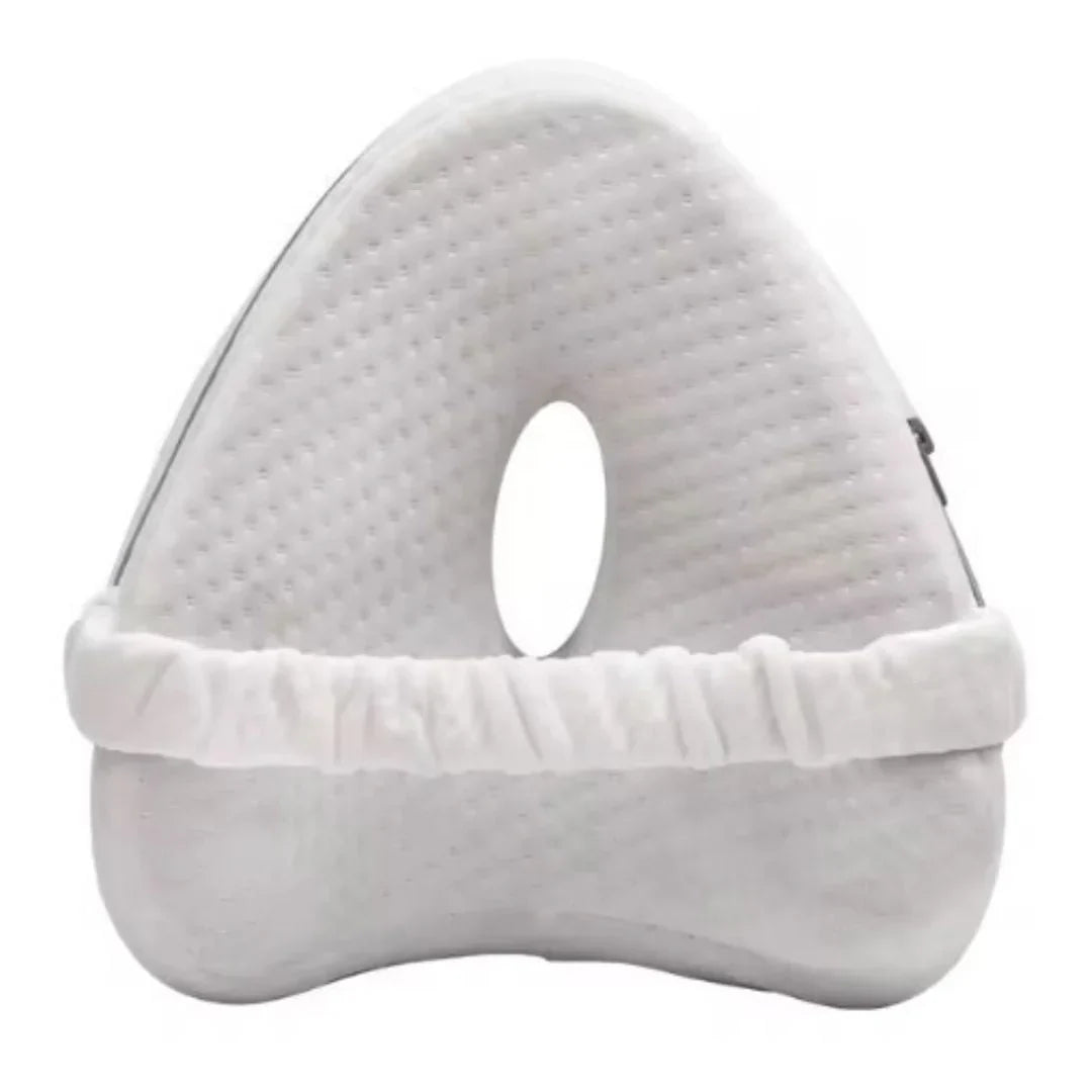 Ergonomisches Kniekissen für Seitenlieger – Orthopädisches Beinsupportkissen mit Memory-Schaum für komfortablen Schlaf