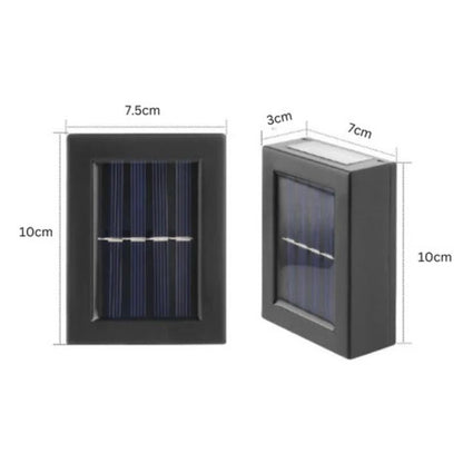 Garduru GRATIS | DuoLux - Solar-Doppel-Schatten-Wandleuchte