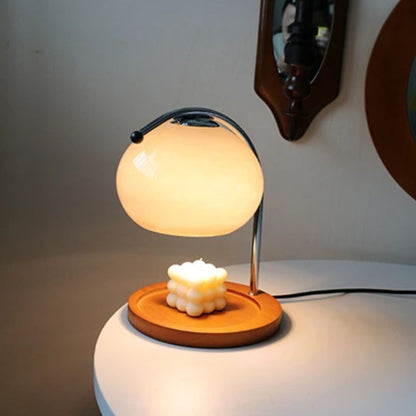 Renee Retro Glas Tischlampe