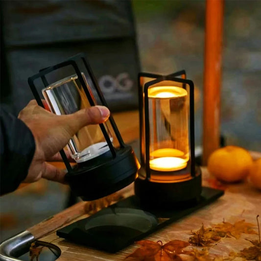 Clarize LED Drahtlose Retro Metall Bar Schreibtischlampe