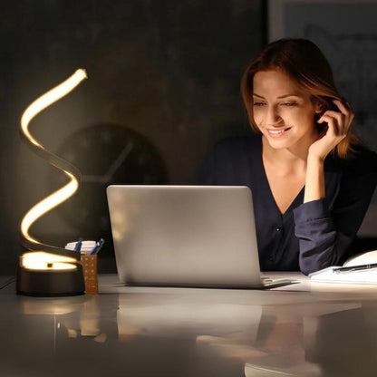 Nadine Spiral Dimmbar LED Tischlampe