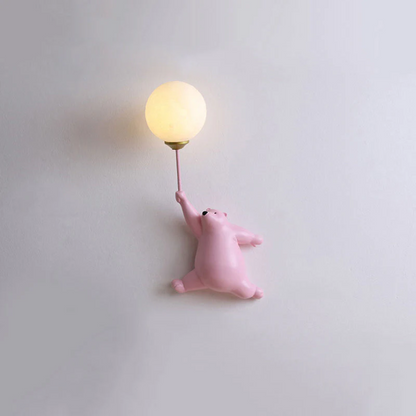 Design Bären-LED-Wandlampe - TeddyGlow