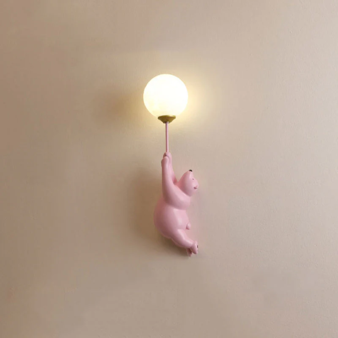 Design Bären-LED-Wandlampe - TeddyGlow