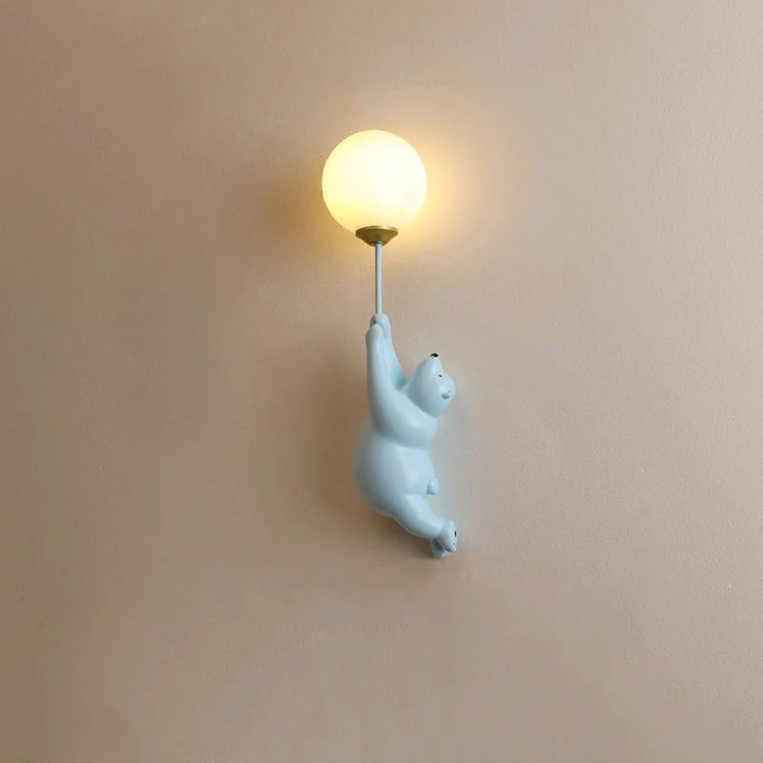 Design Bären-LED-Wandlampe - TeddyGlow