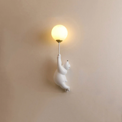 Design Bären-LED-Wandlampe - TeddyGlow