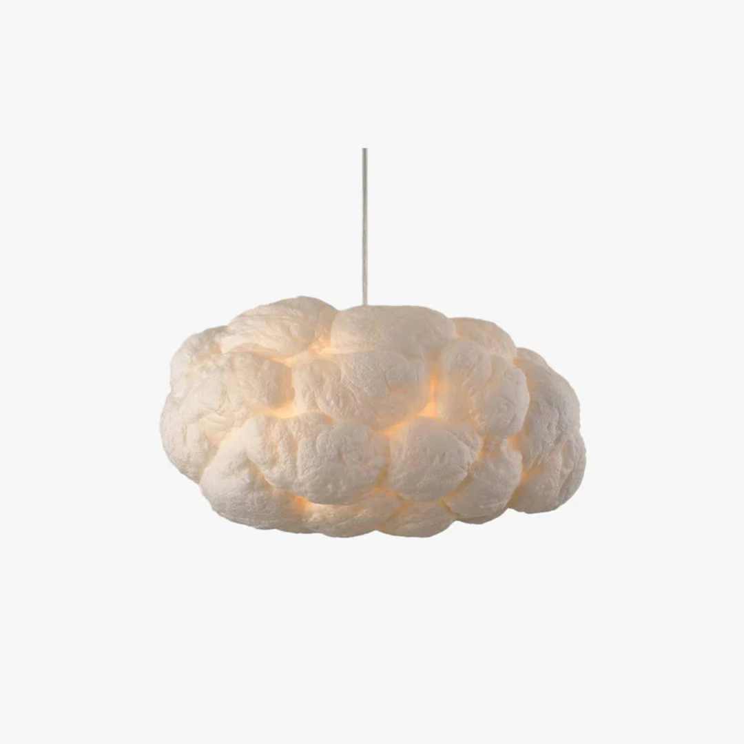 Design Cloud LED Hängelampe Weiß PVC/Baumwolle - Nimbus