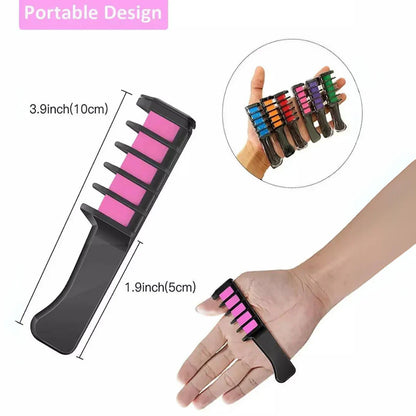 Temporäre Haarkreide | Lebendige & waschbare Haarfarben