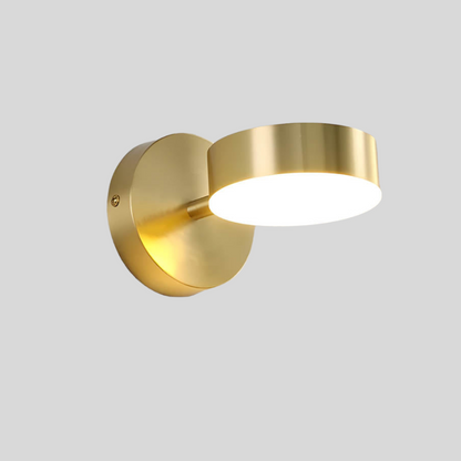 Wandlampe LED Nordic Copper - Moderne Lampe aus Eisen und Kupfer