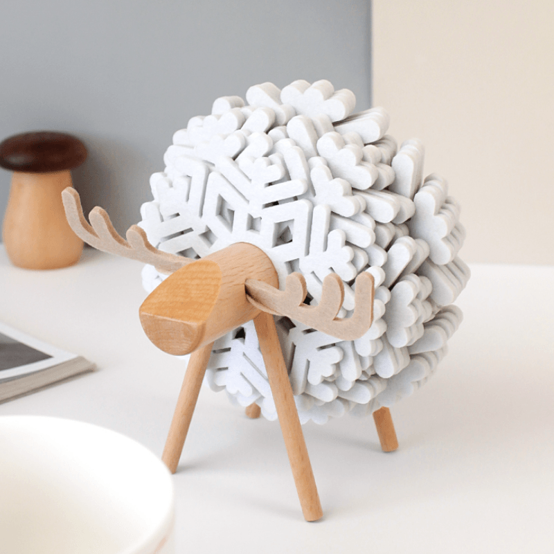 Alma Elk 12-teilige Untersetzer Set