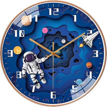 Garduru Kinderuhr - Astronauten-Design für kleine Entdecker