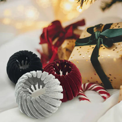 Chic Samt Haarklammern – Set von 3