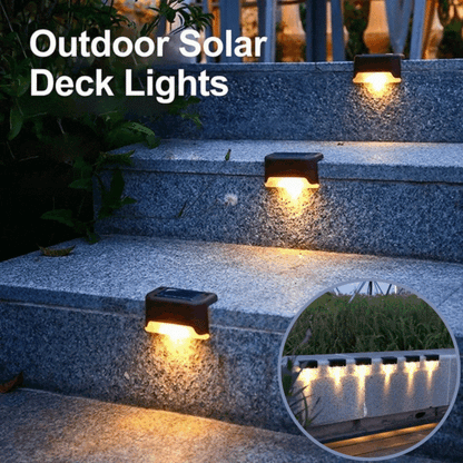 StepLights™ - Treppe Solarleuchten Set | 1+1 GRATIS