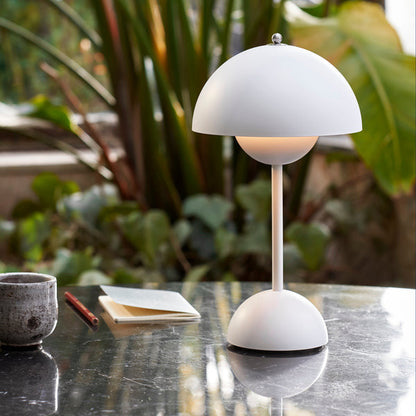 Verstellbare Helligkeit Blumenkübel Lampe - Italienische Wiederaufladbare Tischlampe VP3