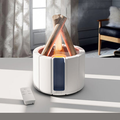 Garduru Luftbefeuchter Tischlampe – 3-in-1 Aromatherapie Diffuser mit LED Ambiente