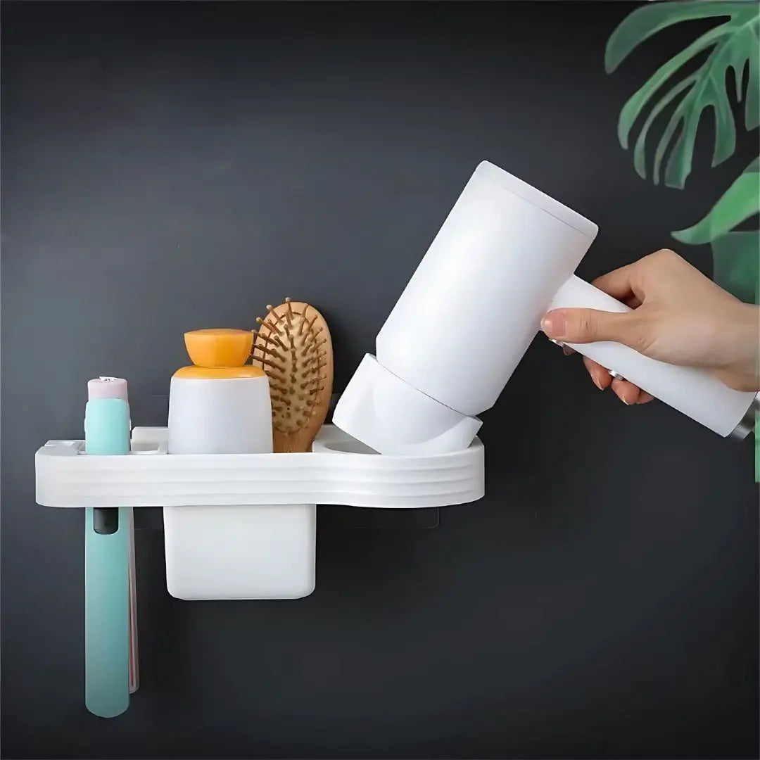 Vinnel - Wandorganizer für Badutensilien und Haartrockner