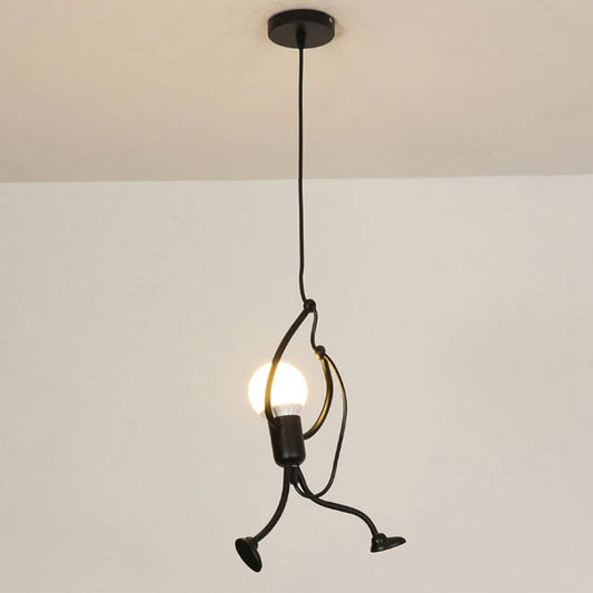 FUNKYLIGHT Wandleuchte – Retro Iron Man Design
