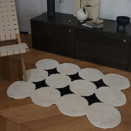 Moderner Vintage Tufting Teppich