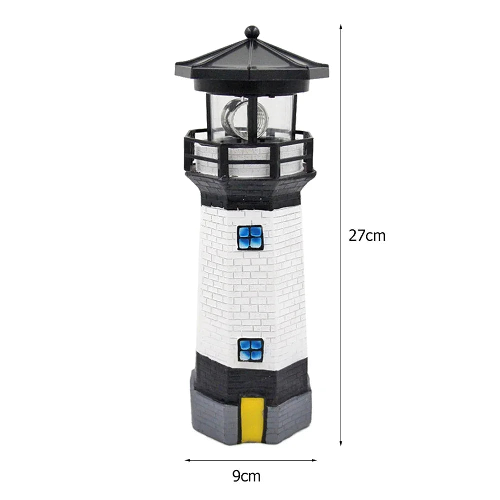 OceanGlow – Leuchtturm-Solar-LED-Licht