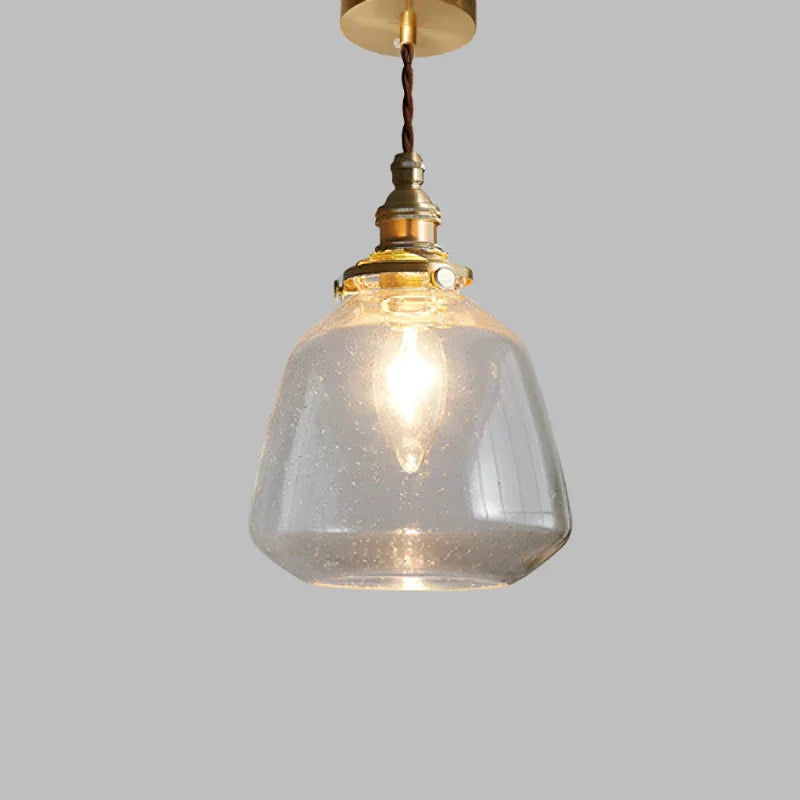 Glas LED Hängeleuchte – Moderne Wandlampe im Nordic-Stil