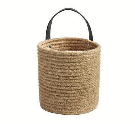 Woven Cotton Rope Hanging Basket | 2er Set
