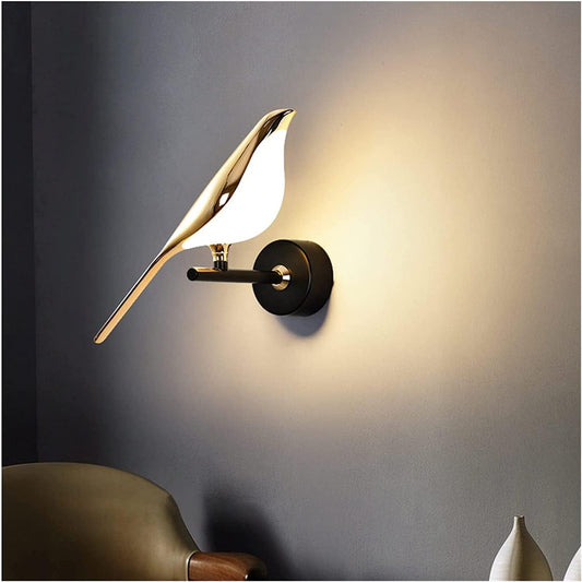 Royallure LED Wandleuchte - Elegantes Vogel-Design für moderne Innenräume