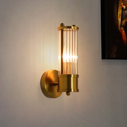 Wandleuchte Gold Glas LED Innenleuchte