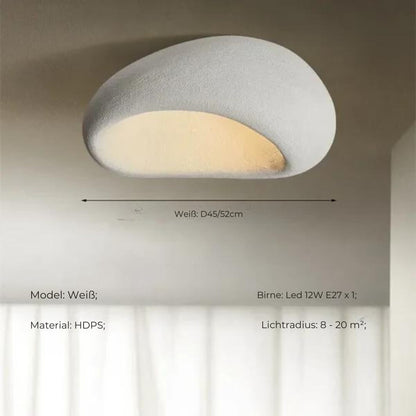 SereneLight Japanische LED Deckenlampe