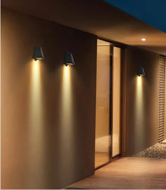 Garduru Außen Wandlampe für stimmungsvolles Licht im Garten