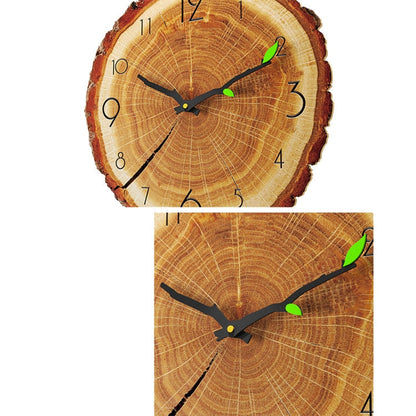 Wanduhr mit Holzmaserung – Modernes Design – Präzise Sweep-Bewegung