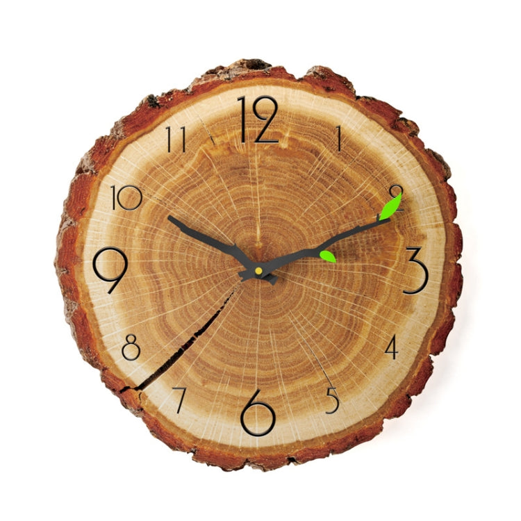 Wanduhr mit Holzmaserung – Präzise Sweep-Bewegung – Modernes Design