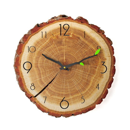 Wanduhr mit Holzmaserung – Präzise Sweep-Bewegung – Modernes Design