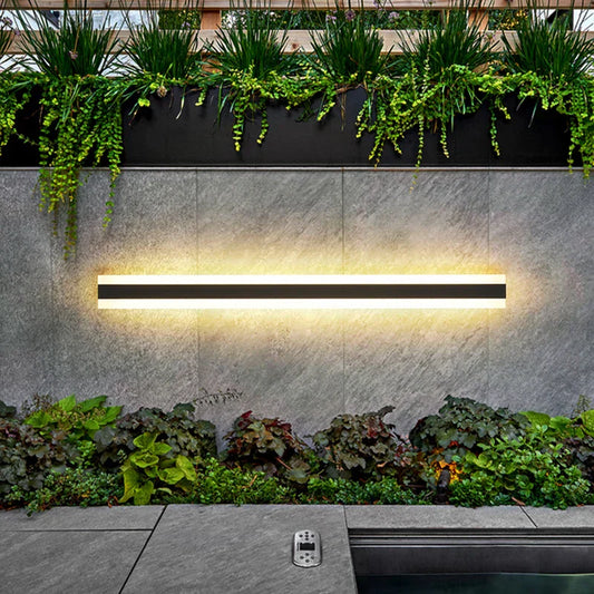Moderne wasserdichte LED-Außenwandleuchte