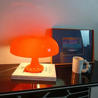 Orange Mushroom Lampe | Zeitloser Dekor