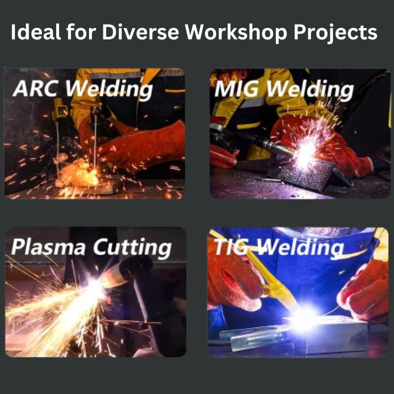 Auto-Dunkel-Schweißmaske mit Stirnlampe