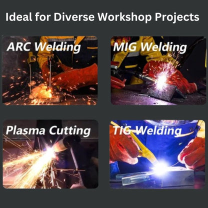 Auto-Dunkel-Schweißmaske mit Stirnlampe