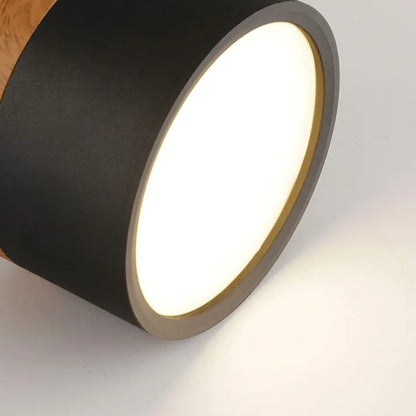 Garduru Zylinder LED Deckenleuchte – Minimalistische Einbauleuchte für moderne Flure
