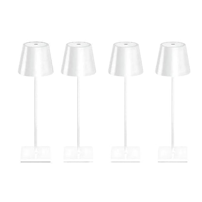 LumiFlex – Luxuriöse kabellose Tischlampe mit einstellbarer Beleuchtung