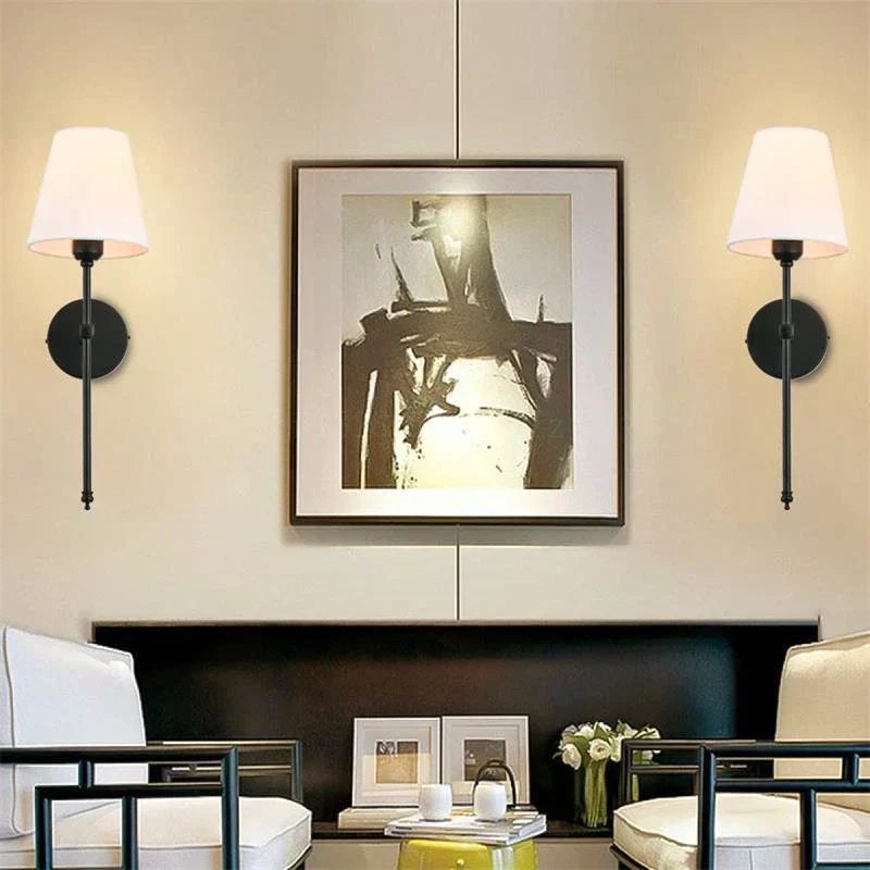 Garduru – Elegante kabellose Wandleuchte mit Schwarz- und Gold-Finish